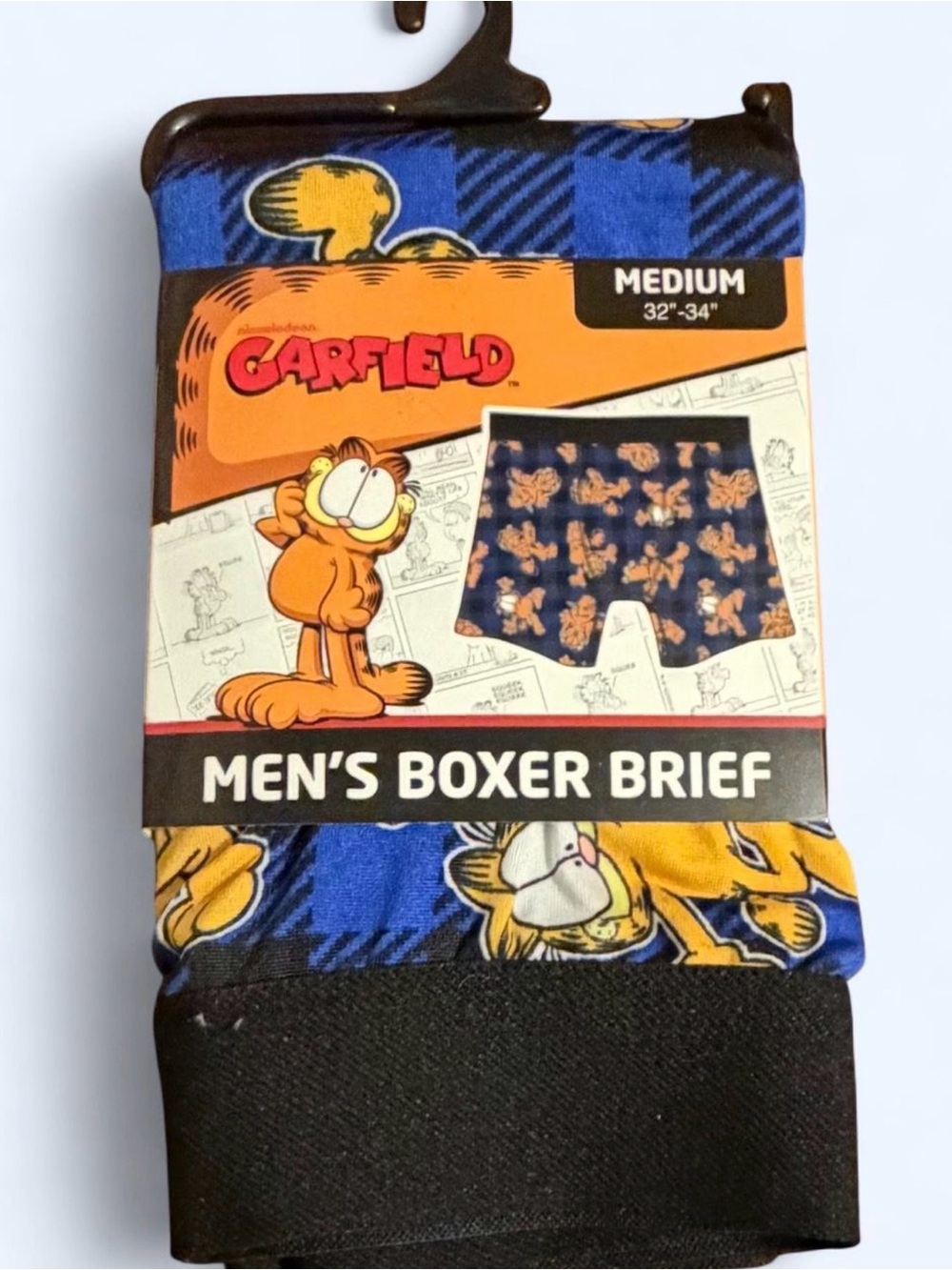 Men’s Medium Nickelodeon Garfield Men's Boxer Briefs